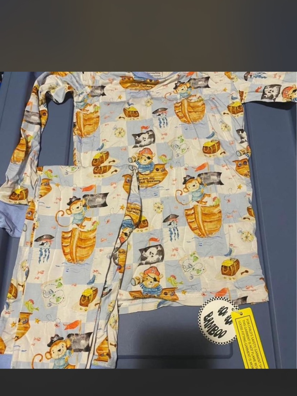 6/7 bamboo Pajama Set NWT